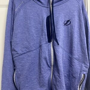 Tampa Bay Lightning x Peter Millar full zip cloud hoodie